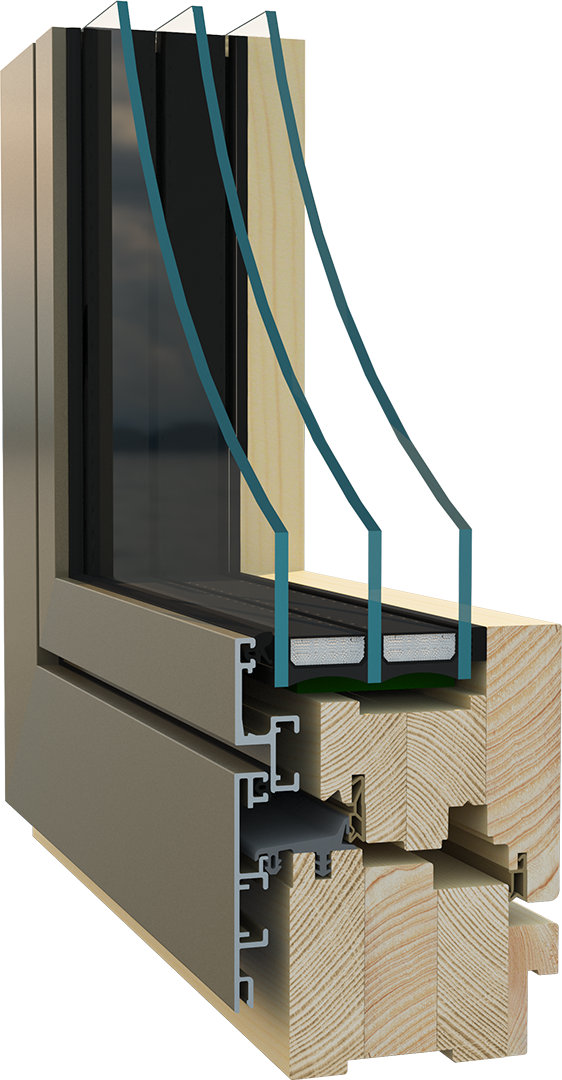 Alu-clad Window A-line